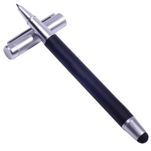 1pcs/lot 2 in 1 Stylus Pen Touch Screen Metal Pen two colors optional / Capacitance pen for IPhone Ipad Samsung