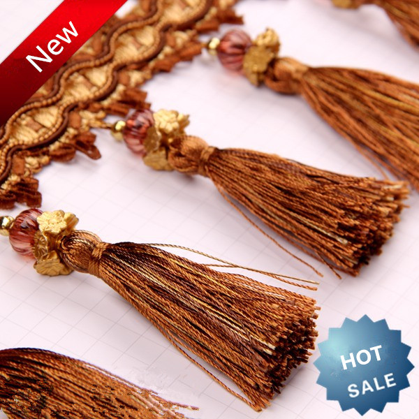 Excellente qualité perlé fringe pour rideaux achetez des ... Décor rideaux Dentelle