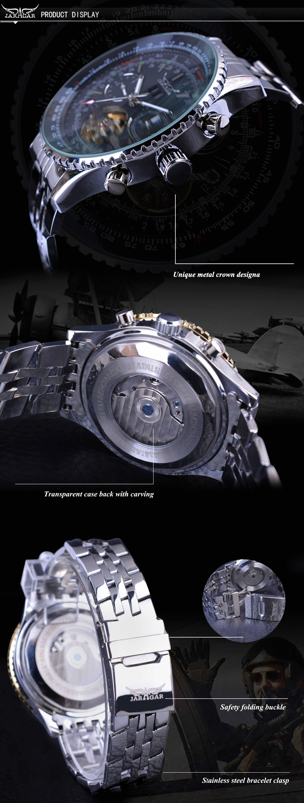 jaragar aviator watch