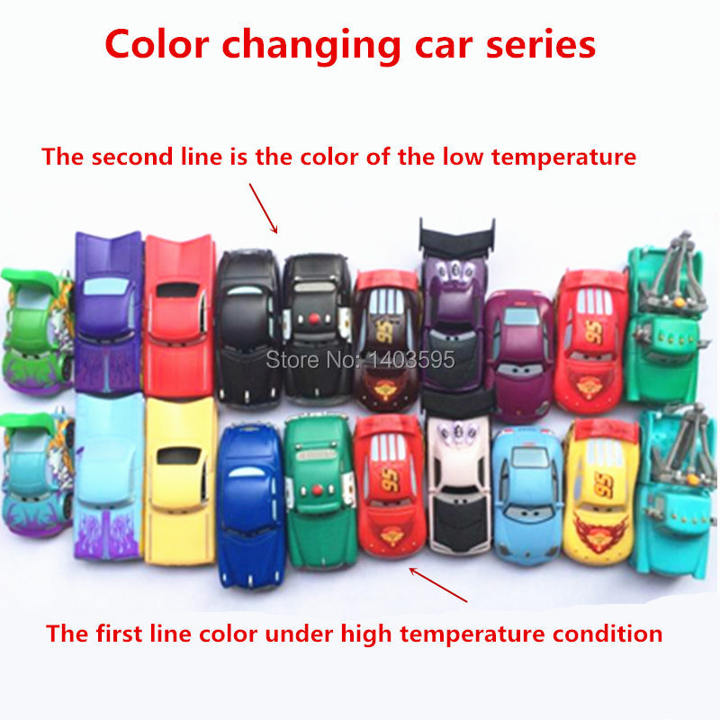 colour changing toy cars