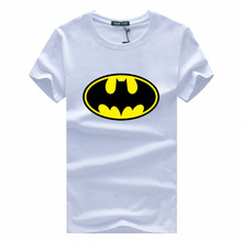 2016 Batman men’s cotton short sleeve T-shirt brand men’s clothing