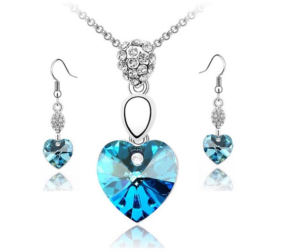 Fashion-Jewelry-Kits-For-Women-Austria-Crystal-Necklaces-Dangle ...