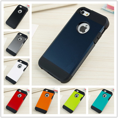Super Protect Tough Armor Shockproof Case Cover for Apple iPhone 5 5G 5S 1pcs lot TPU