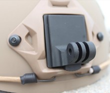 F06678 Helmet Aluminum Fixed Mount for Camera Gopro 4 Hero3 Hero2 HD and NVG Mount Base