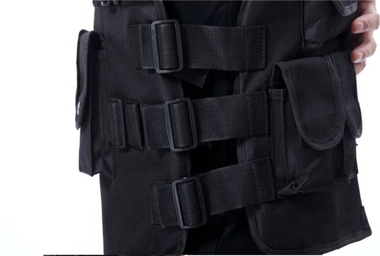 Man\'s tactical vest ,bulletproof vest Molle Tactical bulletproof vest Black vest cs vest (8)
