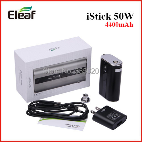 Original Eleaf iStick 50W 4400mah Capacity VV VW Mod Battery OLED Display iStick 50w for Delta