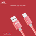 USB Data Charger Cable Nylon Braided Wire Metal Plug Micro USB Cable for iPhone 6 6s