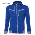2016 NEW Fashion Men Hoodies Sport Suit Solid Zipper T Shirt Mens Sweatshirts Casual Pocket Hooded