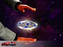 Хорошее качество инструмент трюк funy FA Классические Игрушки Летающая тарелка Фокус Диск Mystery Плавающие НЛО