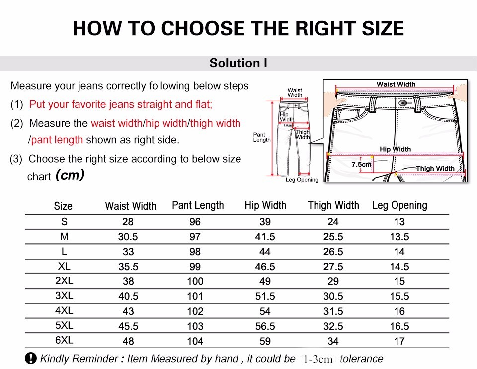 convert size 16 jeans to inches