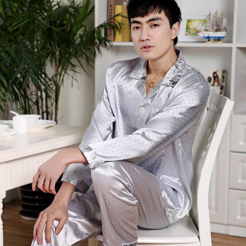 Popular Silk Pajamas Button-Buy Cheap Silk Pajamas Button lots ...