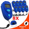 8 pieces x Mini Car Painting Digital Thickness Tester Paint Thickness Meter 0 2 0mm Epoxy
