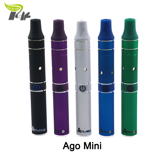 2014 new ago g5 electronic vaporizer atomizer dry herb pens starter kits mechanical mod smoking LCD battery TZ030