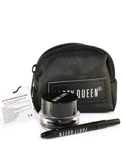 1 set PartyQueen BRAND eyeliner Black Gel Eyeliner Makeup gel eye liner Cosmetic Brush bag wholesale