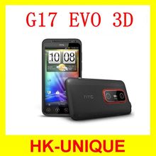G17 Original HTC EVO 3D X515m Android 2.3 GPS WIFI 5MP 4.3”TouchScreen Unlocked Cell Phone  FREE SHIPPING