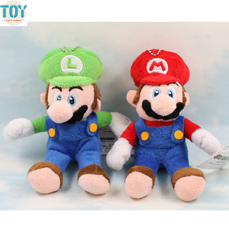 luigi plush keychain