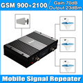 Cover 3 ROOM 1500Sp GSM 900 WCDMA 3G 2100 signal Repeater Cell phone Booster Full set