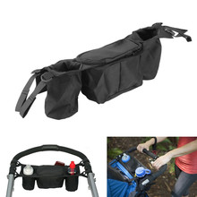 Multifunctional Baby Stroller Organizer Baby Pram Buggy Cart Bottle Hanging Basket Storage Bag Stroller Accessories FCI#