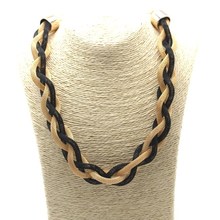 Seven Color Alloy Simple Steampunk Necklace New Fashion Bijoux Women