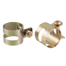 2 Pcs 3/4″ Diameter Metal Band Clamps for Water Pipe