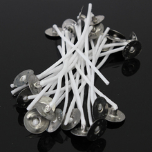 Best Price 100Pcs 8cm-80mm Pre Waxed Candle Wicks With Sustainers Quality Wicks