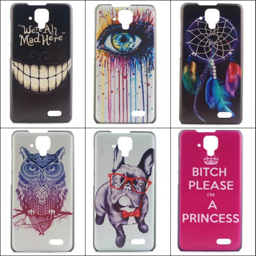 Lovely Painting 10 patterns PC High Quality classic Hard Cover Case for Lenovo A536 Back fashion