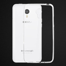 Meizu m2 Note Case Cover 0 6mm Ultrathin Transparent TPU Soft Cover Protective Case For Meizu