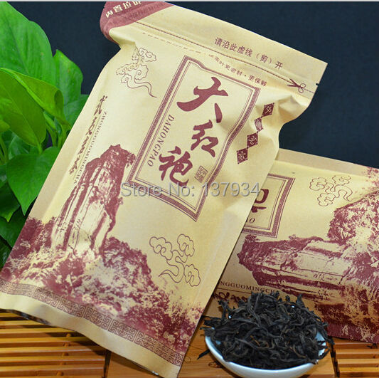 250g Top Grade Chinese dahongpao Big Red Robe oolong tea the original oolong China healthy care