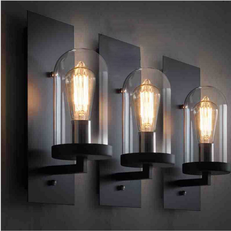 Retro Loft Style Industrial Edison Vintage Wall Light Lamp Antique Iron, Edison Wall Sconce ...