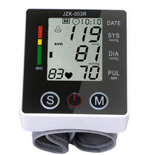Free shipping Wrist Blood Pressure Digital LCD Screen Heart Beat & Pulse Monitor Health Monitor