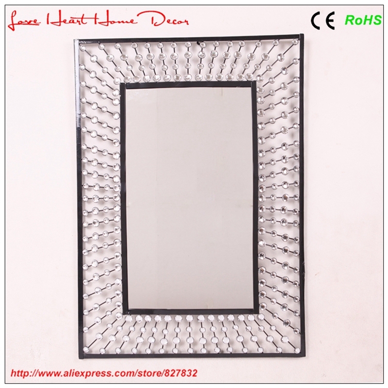Compra de hierro forjado espejo enmarcado online al por mayor de China