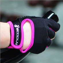 New 2015 Outdoor Sports Fitness gloves Women Half Finger Weightlifting Yoga Exercise Training luva guantes