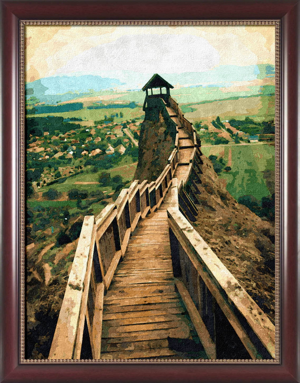 Online kopen wholesale geschilderd hout frames uit china ...