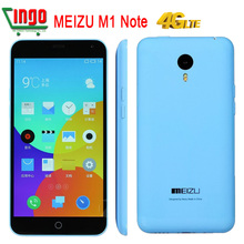 Original Meizu M1 Note Noblue MTK6752 Octa Core 4G LTE Cell Phones 5.5″ FHD Screen 2GB RAM 16GB 32GB ROM 13MP Camera Dual SIM