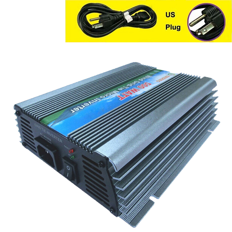 500W Inverter Grid Tie Inverter 500 Watt Solar Inverter 100V/110V/120V