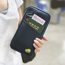 Hot Sale 2015 Multifunction Travel Bag Passport Credit Card ID Ticket Holder Handy Wallet Purse Case
