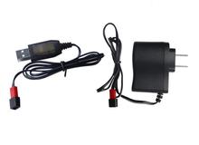 MJX x800 2.4G 4ch 6 Axis RC Quadcopter RC drone parts 3.7v 750mah Li-po battery wall charger + USB cable free shipping