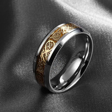 Free Shipping Dragon Tungsten Carbide Ring Mens Jewelry Wedding Band Silver New size 8/9/10/11/12 JZ0089