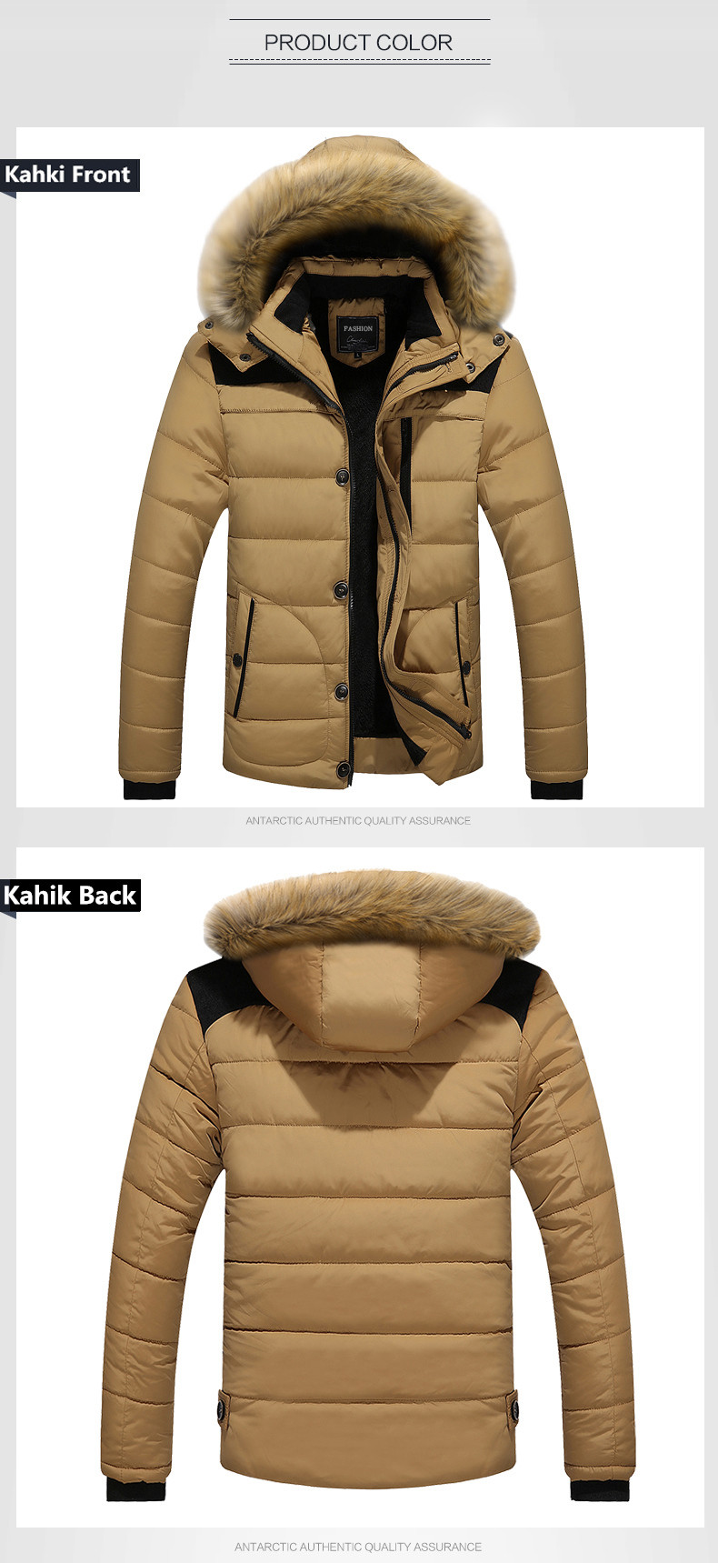 W102 2016 Mens Winter Jackets Coats Outwear Warm Down Jacket Thick Outdoor Hoodie Fox Fur Men`s Parka Plus Size 4XL (8)