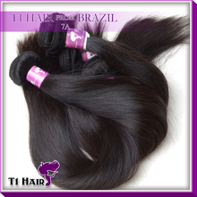 T1 AAAAAAA Aliexpress Brazilian Virgin Hair Straight Weave Bundles Natural Black Color Kinky KBL Brazilian Straight