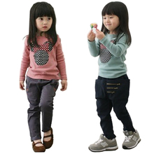New 2016 children t shirts, Hitz cotton long sleeve boys and girls T-shirts, Hot sale pattern, cute round neck pullovers