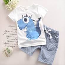 2016 Summer Toddler Boys Clothes Fashion Kids Children Clothing Roupas Infantis Menino Boy Clothing Set Cotton T-shit+Pants