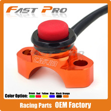 CNC BILLET UNIVERSAL ENGINE STOP START KILL SWITCH BUTTON For KTM EXC EXCF SX SXF XC XCR XCF MX Motorcycle Dirt Bike Motocross