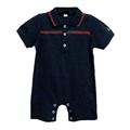 Hot sale 2 pcs 216 Summer France Newborn baby rompers set fashion baby boy Romper and