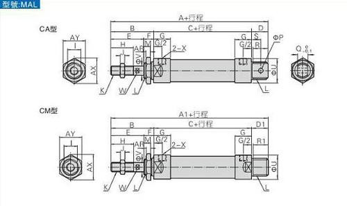MA MAL Mini Series Cylinder 2