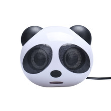 HOT SALE HL CUTE Panda USB Subwoofer Speaker Music Player for Computer Desktop PC Apr9