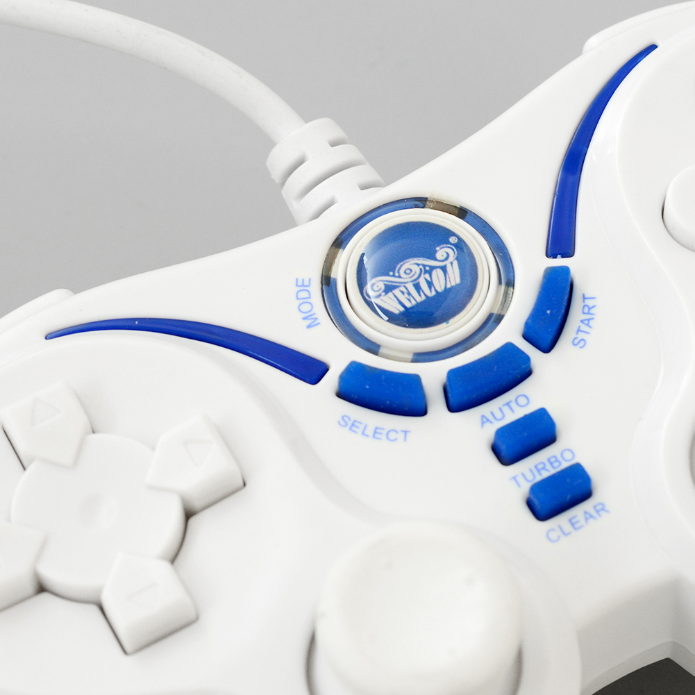 Купить USB проводной супер двойной шок игровой игровой контроллер ...