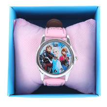 Cute Princess Movie Elsa Anna Olaf Quartz Kids Girl Wrist Watch Xmas Gift 