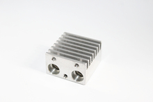 3D Printer DIY E3D single head two color mixed color nozzle sink heat 30 30 18mm