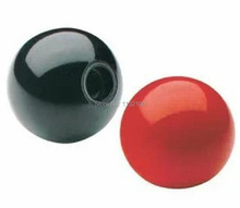 5PCS M10 Female 35mm Dia Solid Black Plastic Ball Lever Knobs for Machine Tools